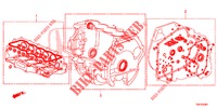 PAKKINGPAKKET/ VERSNELLINGSBAKSAMENSTEL (2.0L) voor Honda CR-V 2.0 ES 5 deuren 5-traps automatische versnellingsbak 2013