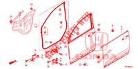 VOOR PORTIER PANELEN(2DE)  voor Honda CR-V 2.0 ES 5 deuren 5-traps automatische versnellingsbak 2013