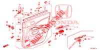 VOOR PORTIER VOERING (RH) voor Honda CR-V 2.0 ES 5 deuren 5-traps automatische versnellingsbak 2013