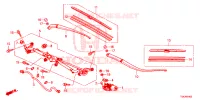 VOOR RUITESPROEIER (RH) voor Honda CRV DIESEL 2.2 ES 5 deuren 5-traps automatische versnellingsbak 2013