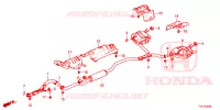 UITLAATPIJP/GELUIDDEMPER (1.5L) voor Honda ACCORD SPORT U 4 deuren CVT versnellingsbak 2021
