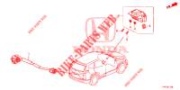     ANTENNE GPS/CAMERA VUE ARRIERE voor Honda CR-V HYBRID 2.0 BASE 5 deuren CVT elektronische versnellingsbak 2020