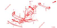 ACHTER BUMPER  voor Honda CR-V HYBRID 2.0 BASE 5 deuren CVT elektronische versnellingsbak 2020