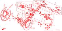 ACHTER REM  voor Honda CR-V HYBRID 2.0 BASE 5 deuren CVT elektronische versnellingsbak 2020