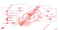 BEDRADINGSBUNDEL (4) (LH) voor Honda CR-V HYBRID 2.0 BASE 5 deuren CVT elektronische versnellingsbak 2020