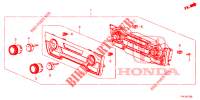 REGELAAR AUTOMATISCHE    AIRCO (1) voor Honda CR-V HYBRID 2.0 BASE 5 deuren CVT elektronische versnellingsbak 2020