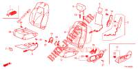 VOOR ZITTING/VEILIGHEIDSRIEMEN (G.) voor Honda CR-V HYBRID 2.0 BASE 5 deuren CVT elektronische versnellingsbak 2020
